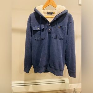 Polo Ralph Lauren Fleece-Lined Hoodie, Boys size Large;
